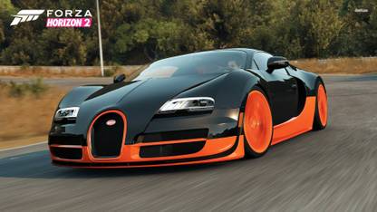 Bugatti Veyron - Forza Horizon 2 Athah Fine Quality Poster Paper Print