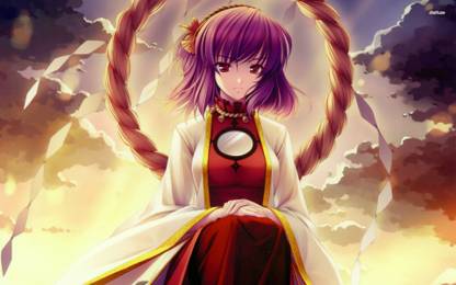 Kanako Yasaka - Touhou Project Athah Fine Quality Poster Paper Print