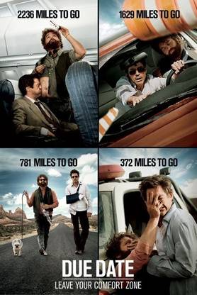 Due Date (Countdown) Maxi Poster Photographic Paper