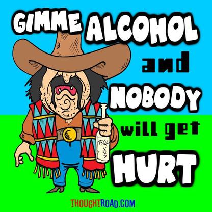 Gimme Alcohol Paper Print