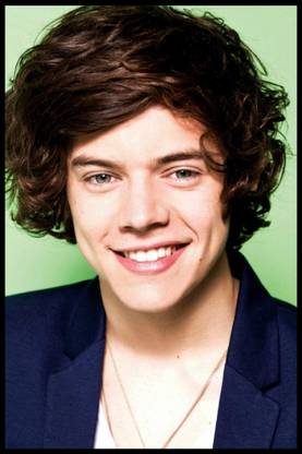 One Direction Harry Poster Paper Print