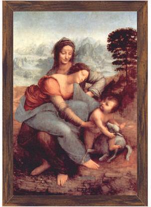 Anna Selbdritt 2 (Code Dv3101) Canvas Art