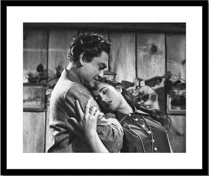 Ashok Kumar and Madhubala in Howrah Bridge Photographic Paper