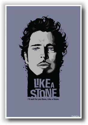 PosterGuy Like A Stone Chris Cornell Poster Paper Print
