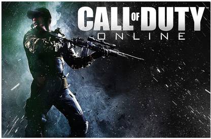 Call of Duty Poster for room.Game Posters - images for bedroom and home - #Game-339 Paper Print