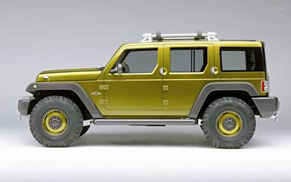 EurekaDesigns Jeep Rescue Concept Poster Fine Art Print