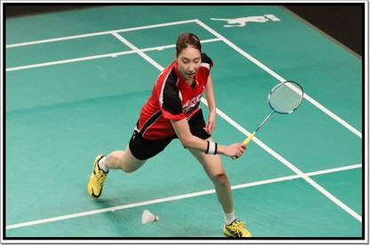 Sung-Ji Hyun Badminton Player Poster Paper Print