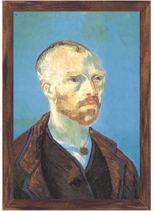 Self-Portrait Dedicated to Paul Gauguin (Code Vg2539) Canvas Art