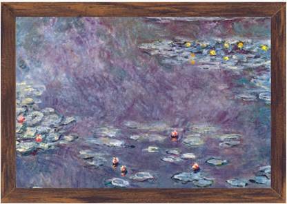 Water Lily Pond #3 (Code Mo1991) Canvas Art