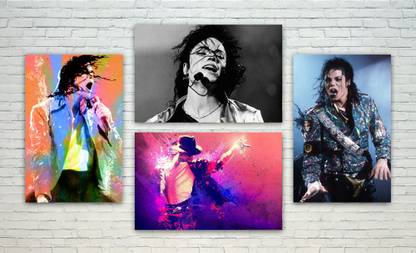 Michael Jackson Poster Set Paper Print
