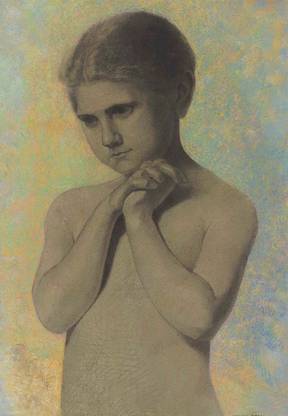 Nude Girl (Medium) Paper Print