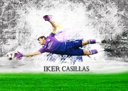 Iker Casillas Poster Paper Print