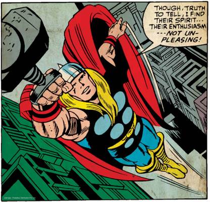 Thor- Fly poster (Officially Licensed) Paper Print - Movies posters in ...