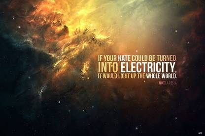 Hate Quote Photographic Paper