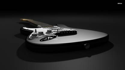 Fender Stratocaster Fine Quality Poster Paper Print
