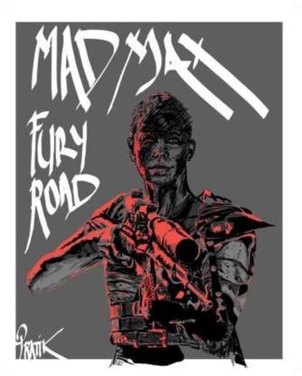 EurekaDesigns Poster Mad Ma work Pratik Kamat Fine Art Print