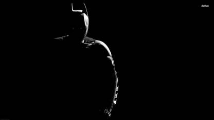 Batman in the shadows Athah Fine Quality Poster Paper Print