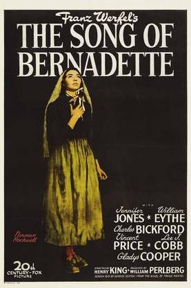 The Song of Bernadette - 1943 Paper Print