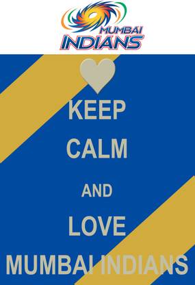 Mumbai Indians Poster Paper Print