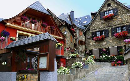 Athah Fine Quality Val d'Aran poster Paper Print