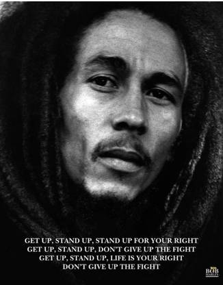 Bob Marley Paper Print