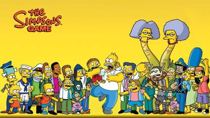 Athah Pop Art Poster The Simpsons Poster Paper Print Paper Print
