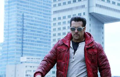 Salman Khan in Kick Poster Paper Print