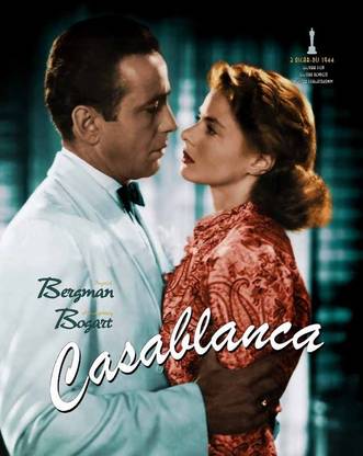 Casablanca - 1942 Paper Print
