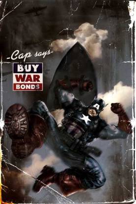Captain America - Buy War Bonds Photographic Paper