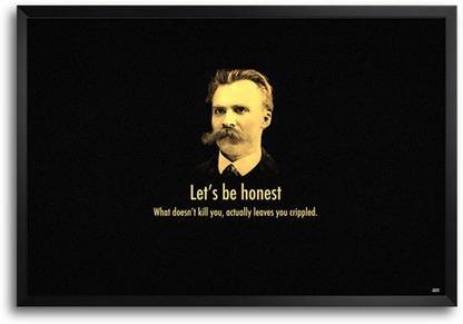Friedrich Nietzsche FP00003595 Framed Photographic Paper