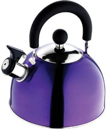 Kaiserhoff Stainless Steel Whistling Kettle Pot 0 cm diameter 2.25 L capacity with Lid