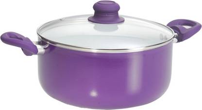 Tarrington House Alu Ceramic Coat Sauce Pan 24 cm diameter with Lid 2 L capacity