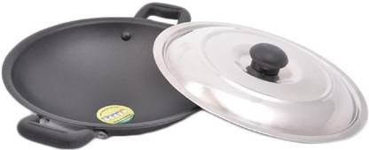 Udaya Non- Stick Appam Kadhai 22 cm diameter with Lid 1 L capacity
