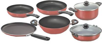 Prestige Omega Deluxe Kitchen in a Box Set Kadhai 0 cm diameter with Lid 1 L capacity