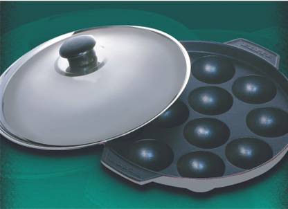 Elite Appam Paatra 12 Pit Pot 0 cm diameter 0 L capacity with Lid