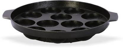 Sumeet Nonstick 3mm Appam Patra 12 Pcs Paniyarakkal 0 L capacity 22 cm diameter