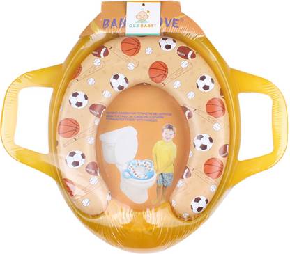 OLE BABY Jumbo Soft Cushion Sports Ball Potty Trainer Seat Assorted Potty Seat