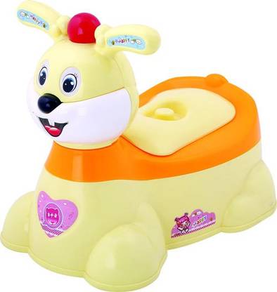 Magic Pitara Rabit Face Baby (Yellow) Potty Box