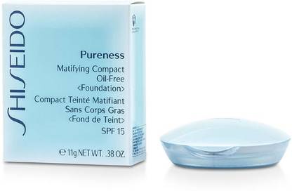 Shiseido Pureness Matifying Compact Oil Free Foundation SPF15 (Case + Refill)