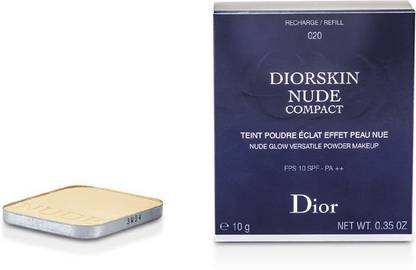 Christian Dior Diorskin Nude Compact Nude Glow Versatile Powder Makeup SPF 10 Refill