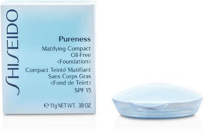 Shiseido Pureness Matifying Compact Oil Free Foundation SPF15 (Case + Refill)