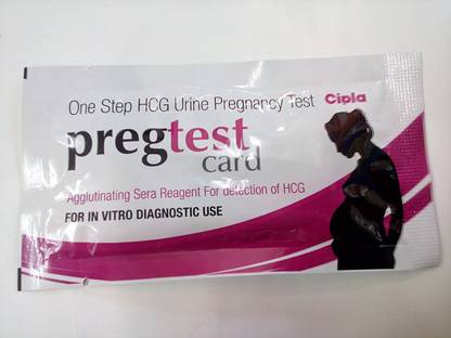 Cipla Pregtestcard Cipla Pregnancy Test Kit