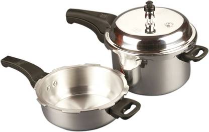 Nandini 5 L Outer Lid Induction Bottom Pressure Cooker