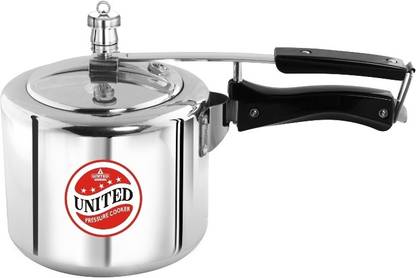 United Tall Body 3 L Inner Lid Pressure Cooker