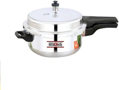 moksh Junior Deep Pan With Lid 4.5 L Outer Lid Pressure Cooker