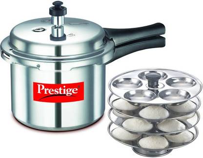 Prestige Mini Idli Stand 3 L Outer Lid Pressure Cooker