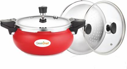 Greenchef Unique Multi Purpose 3 L Outer Lid Pressure Cooker