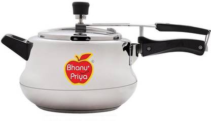 Bhanu Priya 3 L Inner Lid Induction Bottom Pressure Cooker