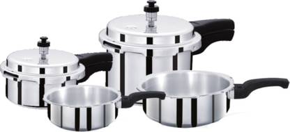 Surya Accent 1 L, 4 L, 3 L, 2 L Outer Lid Pressure Cooker