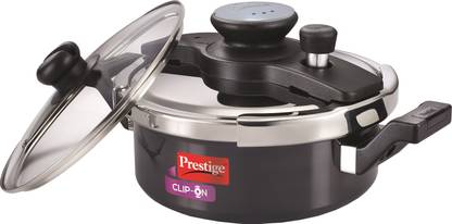 Prestige Clip-On 3 L Outer Lid Induction Bottom Pressure Cooker